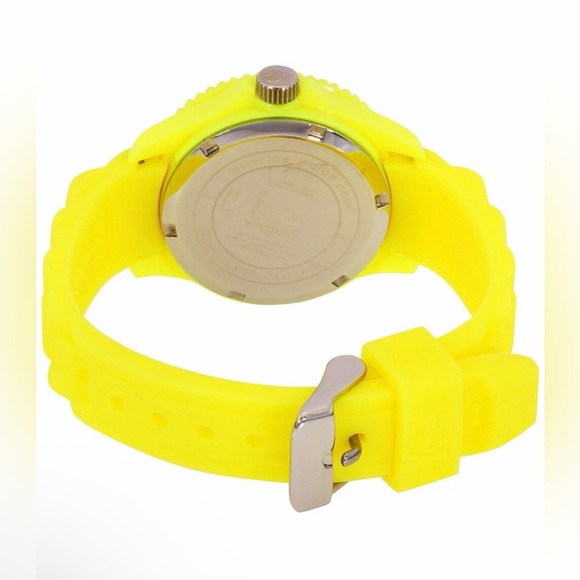 Ice Watch - Flashy Yellow Dial Silicone Strap Unisex Watch - Picture 4 of 10